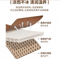 抑菌藤席套装双人空调凉席