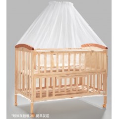 多功能实木婴儿车