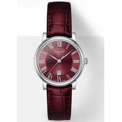 红盘皮带石英表女