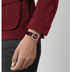 红盘皮带石英女表